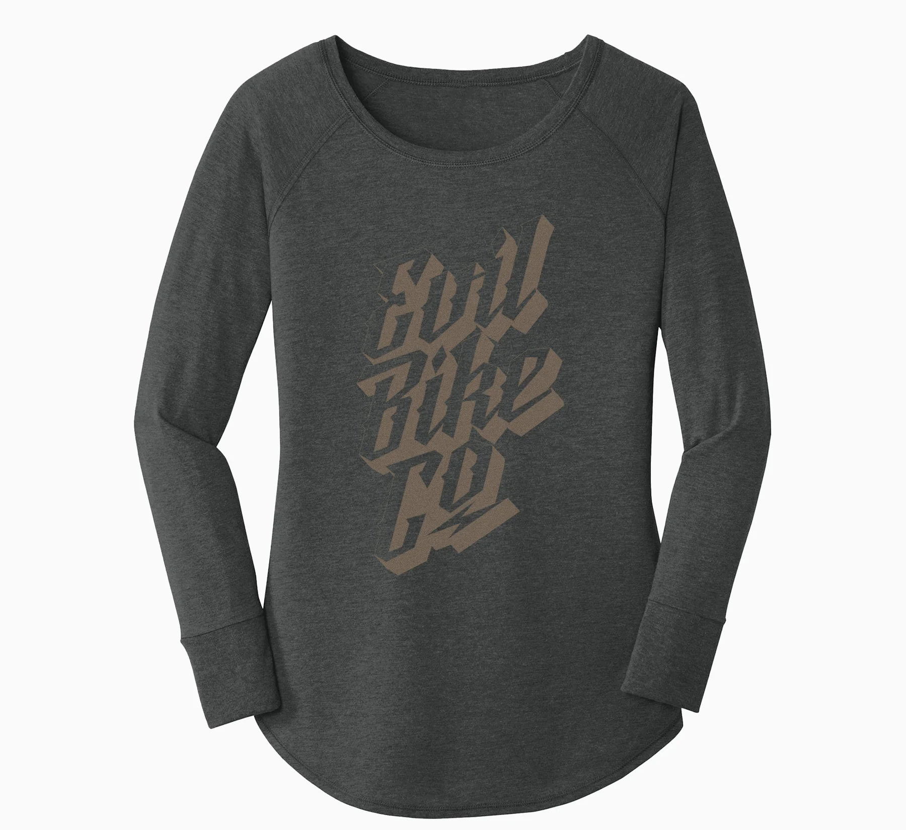 GOTHIC SCRIPT LONG SLEEVE - WOMEN'S
